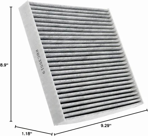 Vista 7 de CF10134 - Filtro de aire de cabina con carbón activado, compatible con Honda CRV, Accord, Civic