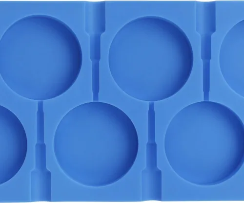 Vista 4 de Beasea Molde grande para piruletas, 6 cavidades de silicona, moldes de lechón, moldes de caramelo duro para chocolate, dulces, hielo, paletas