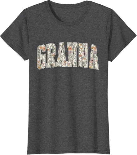 Vista 5 de Granna - Camiseta retro para el día de la madre Negro