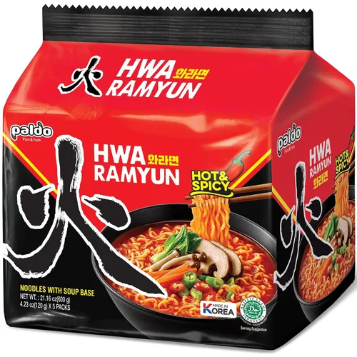Vista 13 de Paldo Paquete familiar de ramen coreano (queso) 3.92 oz (paquete de 4)