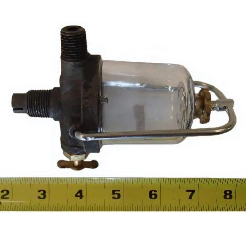 Vista 2 de RAParts AA499R - Cuenco original para sedimentos de estilo totalmente combustible. Debe usarse con una válvula de 3 vías, se adapta a JD A, B, G
