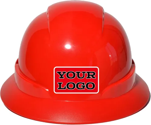 Vista 17 de Casco de trabajo de construcción personalizado Casco de seguridad con suspensión de trinquete de 6 puntos con ventilación