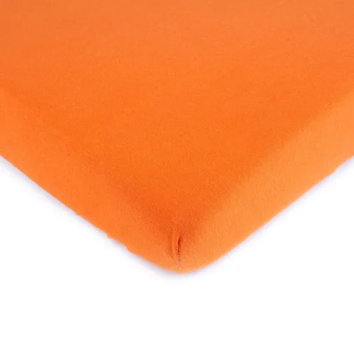 Vista 7 de SheetWorld - Sábana bajera ajustable de 100% algodón para moisés, 15 x 33, color azul bebé, fabricada en Estados Unidos