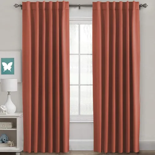 Vista 126 de H.VERSAILTEX Cortinas Opacas con Aislamiento Térmico, Paneles de Tratamiento de Ventanas que Oscurecen la Habitación, Cortinas Opacas para Sala