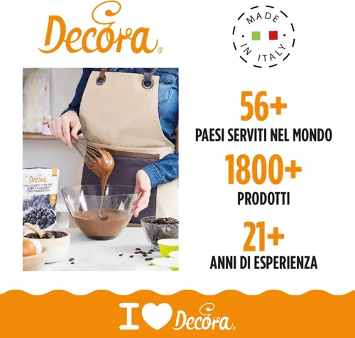 Vista 5 de DECORA Hemisferio de molde de chocolate, policarbonato, 7.9 x 4.7 x 0.9 in