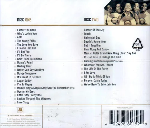 Vista 2 de Gold - Jackson 5