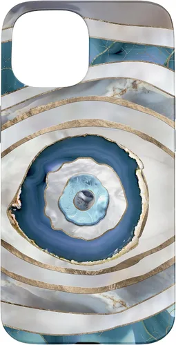 Vista 6 de Funda de adorno de amuleto de mal de ojo para iPhone 17