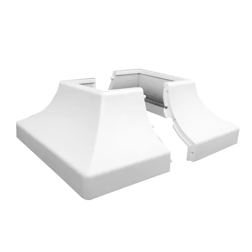Vista 10 de Cubierta para base de poste de cubierta – Base de zapatos duradera a presión que transforma instantáneamente las patas de la mano y la escalera