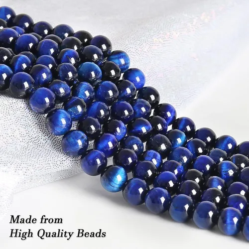 Vista 5 de BONNY BOXX Pulsera de piedras semipreciosas de 0.150.230.315 pulgadas (460.315 in) para hombres y mujeres, joyería