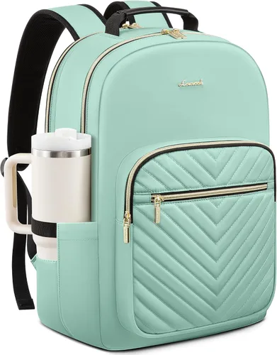 Vista 24 de LOVEVOOK Laptop Backpack for Women,Quilted Work Travel College Laptop Bag