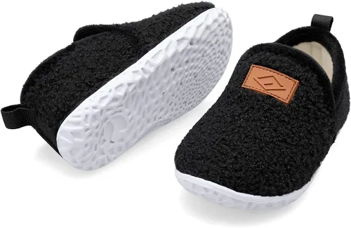 Vista 6 de Lefflow Pantuflas para niños y niñas, zapatos de casa para nadar en agua, zapatos de playa, zapatos ligeros para caminar al aire libre