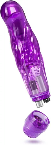 Vista 4 de Blush Bachata - Vibrador estimulante del punto G curvado - Cabeza bulbosa suave - Cuerpo semirrígido Flexishaft para mejorar el gspotting - IPX7