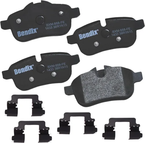 Vista 116 de Bendix Priority1 CFC154 - Juego de pastillas de freno de disco para Avanti II, Century, LeSabre, Regal, Riviera, chasis comercial, DeVille