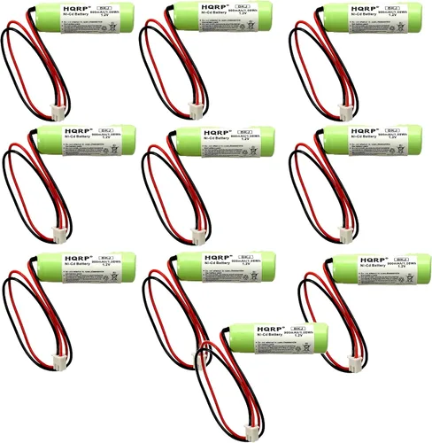 Vista 11 de HQRP Batería de luz de salida de emergencia para Unitech AA900mAh, OSA268 OSI OSA-268, MINBO AA-1000, Lithonia EXR LED EL M6 KR-AA900MAH KRAA900MAH