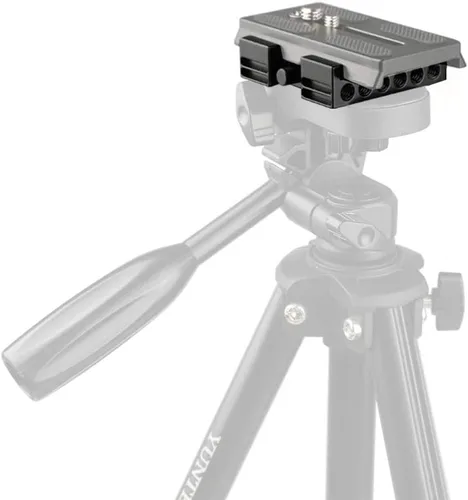 Vista 4 de CAMVATE Placa base de liberación rápida compatible con trípode Manfrotto 577/501 - 2406