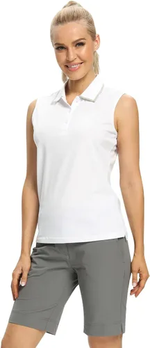 Vista 7 de Hiverlay Women Golf Shirts Polo Shirts for Women UPF 50+ Lightweight Quick-Dry Collared Tennis Daily Shirts Work Tops