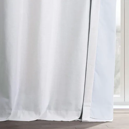 Vista 6 de HPD HALF PRICE DRAPES Cortinas opacas de algodón con ojales para dormitorio, sala de estar, 50 x 96 pulgadas, cortina de tratamiento de ventanas