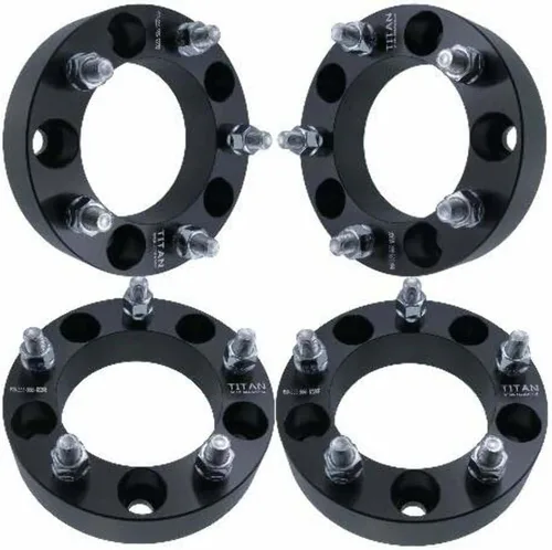 Vista 4 de Espaciadores de rueda de 1 pulgada 5x5.5 – Compatible con Geo Tracker se adapta a Suzuki Samurai Sidekick Vitara X-90 X90 XL7 XL-7-1 pulgada