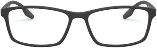 Vista 3 de Prada Linea Rossa PS 04MV - Lentes para hombre, color negro mate, 54, Mate negro