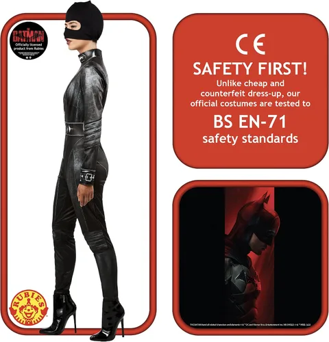 Vista 6 de Rubies womens Dc Selina Kyle the Batman Movie Costume