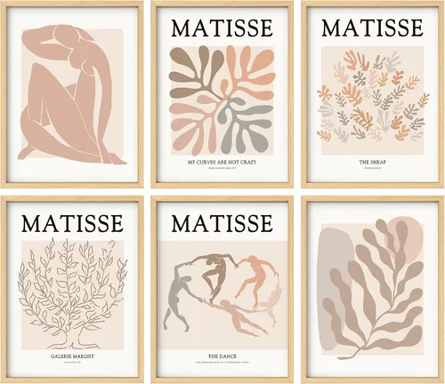 Vista 11 de Juego de galería de collage enmarcado para pared, diseño de plantas de flores de William Morris, ilustraciones de naturaleza silvestre, moderno