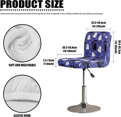 Vista 141 de American Eagle - Juego de 2 fundas para taburetes de bar para sillas de comedor, impermeables, antideslizantes, tamaño universal