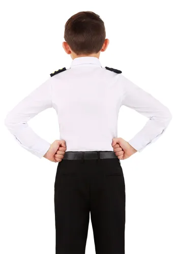 Vista 2 de Disfraz de Camisa de Piloto para Niños Multicolor
