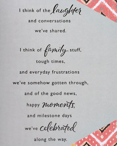Vista 4 de American Greetings Tarjeta de cumpleaños para marido (primeros días)