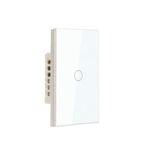 Vista 20 de Interruptor de luz inteligente de monitoreo de energía WiFi, 1 botón de un solo polo, requiere cable neutro, 2.4 GHz, compatible con Alexa