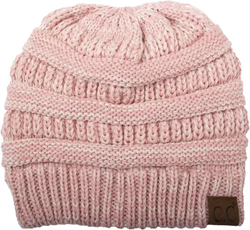 Vista 611 de C.C Trendy Warm Chunky Soft Stretch Cable Knit Beanie