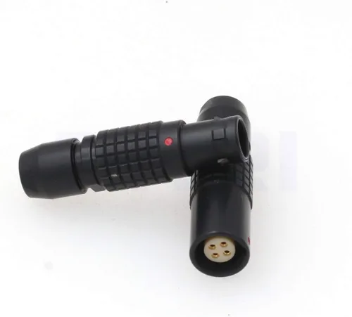 Vista 2 de 1B PHG y FGG 2 pin Push-Pull Conector Circular Enchufe macho y enchufe hembra Color Negro