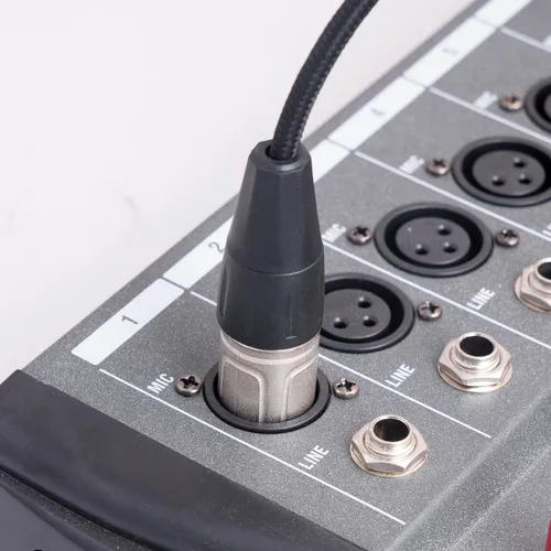Vista 6 de Cable macho de 1/8 a XLR, cable adaptador de convertidor de audio macho TRS hembra equilibrado de 0.138 in a XLR macho (11.8 pulgadas)