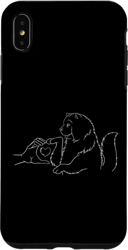 Vista 8 de Funda para iPhone 15 Line Art Chow Chow Dog Chows