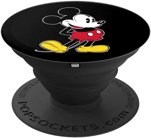 Vista 4 de Disney Mickey Mouse Classic Pose PopSockets Adhesivo PopGrip