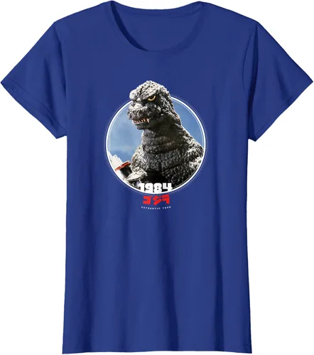 Vista 54 de Godzilla 1984 El regreso de Godzilla Icons of Toho - Camiseta pequeña Negro