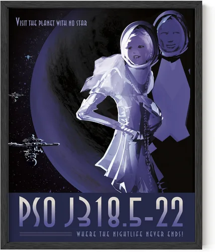 Vista 39 de HAUS AND HUES Arte de pared espacial – Pósteres espaciales vintage, póster JPL de la NASA, pósteres vintage de la NASA para paredes, arte de pared