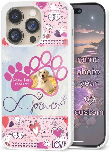 Vista 31 de Fundas de teléfono personalizadas para Apple iPhone 5 6 7 8 11 12 13 14 Pro Max Plus Mini Xr Xs SE Samsung Moto Pixel Blue Lindas fundas
