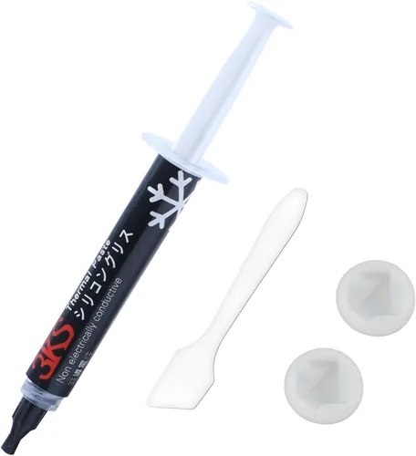 Vista 8 de 3KS Pasta térmica CPU 0.35 oz, herramienta de cinta de compuesto térmico de 12.8 W, pasta térmica para procesador para todos los enfriadores CPU GPU