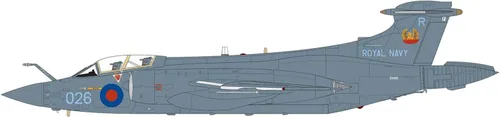 Vista 7 de Airfix Blackburn Buccaneer S 2C/D 1:48 Kit de modelo de plástico de aviación militar A12012