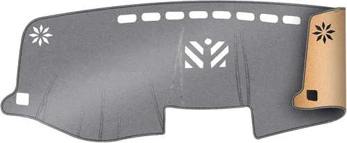 Vista 30 de Alfombrilla Cobertora para Salpicadero Compatible con Toyota Sienna 2010-2004 (Sin Modelos HUD), Alfombrilla Antirreflejos para Salpicadero