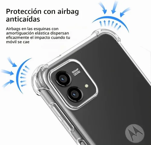 Vista 7 de Funda para Moto G Stylus 5G 2023 con protector de pantalla, a prueba de golpes, transparente, delgada, suave, de silicona TPU, funda protectora