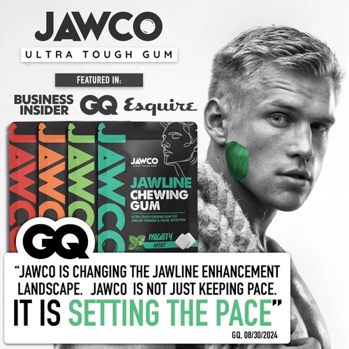 Vista 6 de JAWCKO Chicle Ultra-Resistente para Mandíbula Obtén una Mandíbula Más Fuerte y Cuadrada Chicle Duro de Entrenamiento para Mandíbula Fuerza 15X