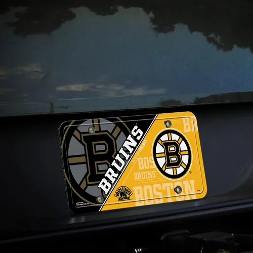 Vista 3 de Rico Industries NHL Hockey Split Metal Auto Tag 6" x 12" - Great for Truck/Car/SUV