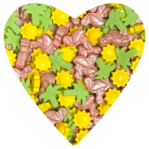Vista 11 de COOL MOM SPRINKLES Gránulos de Bumble Bee (4 onzas) – Gránulos de cumpleaños con temática de verano para decorar pasteles, cupcakes, galletas
