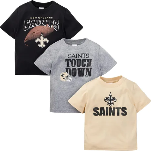 Vista 11 de Gerber Unisex Baby NFL 3 Pack Short Sleeve Team Fan Tee Shirt