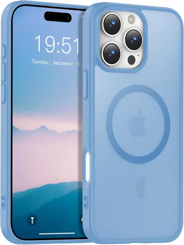 Vista 23 de Funda transparente para iPhone 11 con protector de pantalla, compatible con Magsafe, antiamarilleo, protección de grado militar, a prueba de golpes