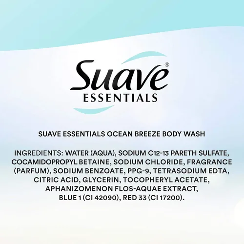 Vista 18 de Suave Essentials Gel de baño, brisa oceánica, 15 onzas líquidas (paquete de 1)