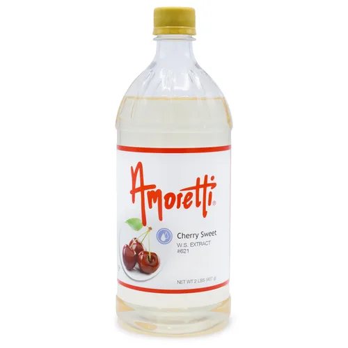 Vista 3 de Amoretti - Extracto dulce de cereza soluble en agua, 2 onzas, altamente concentrado y perfecto para pasteles, salados, elaboración de cerveza y más