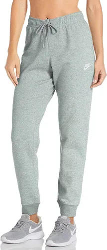 Vista 8 de Nike NSW - Pantalón ajustado de vellón para mujer Negro/Blanco