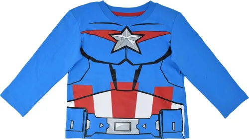 Vista 7 de Marvel Avengers Hulk Black Panther Capitán América, paquete de 3 camisetas para niños pequeños a niños pequeños
